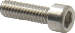 Value Collection - #1-72 UNF Hex Socket Drive, Socket Cap Screw - Grade 18-8 Stainless Steel, 1/4" Length Under Head - Exact Industrial Supply