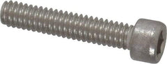 Value Collection - #1-72 UNF Hex Socket Drive, Socket Cap Screw - Grade 18-8 Stainless Steel, 3/8" Length Under Head - Exact Industrial Supply