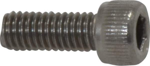Value Collection - #10-32 UNF Hex Socket Drive, Socket Cap Screw - Grade 18-8 Stainless Steel, 1/2" Length Under Head - Exact Industrial Supply