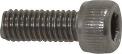 Value Collection - #10-32 UNF Hex Socket Drive, Socket Cap Screw - Grade 18-8 Stainless Steel, 1/2" Length Under Head - Exact Industrial Supply