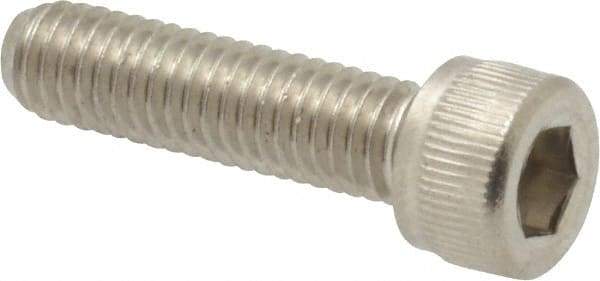 Value Collection - #10-32 UNF Hex Socket Drive, Socket Cap Screw - Grade 18-8 Stainless Steel, 3/4" Length Under Head - Exact Industrial Supply