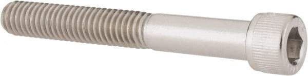 Value Collection - 5/16-18 UNC Hex Socket Drive, Socket Cap Screw - Grade 18-8 Stainless Steel, Partially Threaded, 2-1/2" Length Under Head - Exact Industrial Supply