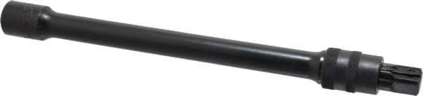 Proto - 1/2" Drive Impact Locking Socket Extension - 10" OAL, Black Oxide Finish - Exact Industrial Supply