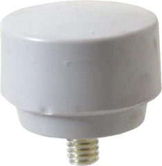 Proto - 1-1/2" Face Diam, Grade Super Soft, Gray Soft Face Hammer Tip - Plastic - Exact Industrial Supply