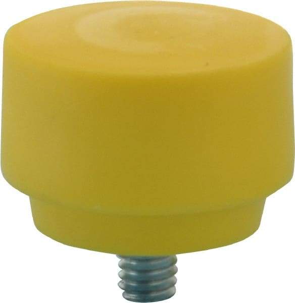 Proto - 1-1/2" Face Diam, Grade Extra Hard, Yellow Hammer Tip/Face - Plastic - Exact Industrial Supply