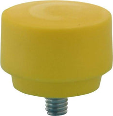 Proto - 1-1/2" Face Diam, Grade Extra Hard, Yellow Hammer Tip/Face - Plastic - Exact Industrial Supply