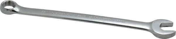 Proto - 15mm 12 Point Offset Combination Wrench - 15° Offset Angle, 7-1/8" OAL, Steel, Chrome Finish - Exact Industrial Supply