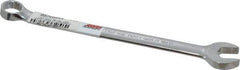 Proto - 16mm 12 Point Offset Combination Wrench - 15° Offset Angle, 7-1/2" OAL, Steel, Chrome Finish - Exact Industrial Supply