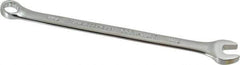 Proto - 7mm 12 Point Offset Combination Wrench - 15° Offset Angle, 4-1/8" OAL, Steel, Chrome Finish - Exact Industrial Supply