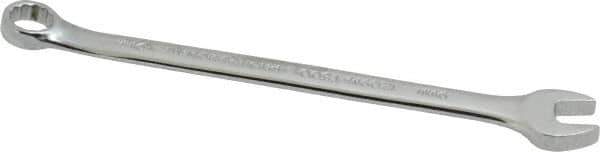 Proto - 9mm 12 Point Offset Combination Wrench - 15° Offset Angle, 4-3/8" OAL, Steel, Chrome Finish - Exact Industrial Supply