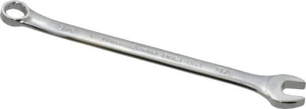 Proto - 5/16" 12 Point Offset Combination Wrench - 15° Offset Angle, 5-3/8" OAL, Steel, Chrome Finish - Exact Industrial Supply
