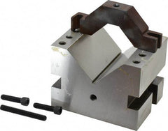 Suburban Tool - 2-1/4" Max Capacity, 90° Angle, Hardened Steel V-Block - 3" Long x 4" Wide x 3" High, Sold as Individual - Exact Industrial Supply