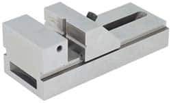 Suburban Tool - 2" Jaw Width, 3-1/4" Jaw Opening Capacity, 1" Jaw Height, Toolmaker's Vise - Flat Jaw, 0.0002" Parallelism, 0.0002" Squareness, 5-7/8" OAL x 2" OAW x 2" OAH - Exact Industrial Supply