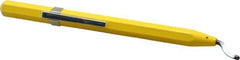 Shaviv - 2 Piece Cobalt Blade Hand Deburring Tool Set - B10 Blades, For Hole Edge, Straight Edge - Exact Industrial Supply
