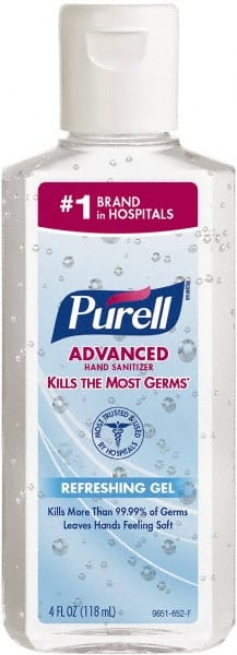 PURELL - 4 oz Squeeze Bottle Gel Hand Sanitizer - Exact Industrial Supply
