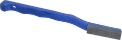 Value Collection - 320 Grit Blue Single-Ended Boron Carbide Hand Hone - Extra Fine Grade, 5-1/2" OAL, with Cutting Dimensions of 1-9/16" Length x 1/2" Wide x 3/16" High - Exact Industrial Supply