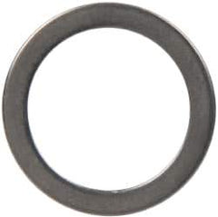 Made in USA - 0.032" Thick, 3/4" Inside x 1" OD, Shortening Shim - 5/8" Screw, Uncoated 300 Stainless Steel - Exact Industrial Supply