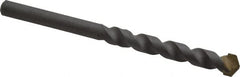 1/2″ Diam, Straight Shank, Carbide-Tipped Rotary & Hammer Drill Bit 4″ Usable Length, 6″ OAL