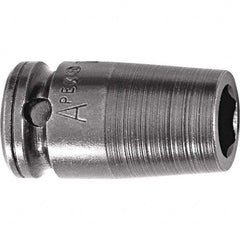 Apex - Impact Sockets Drive Size (Inch): 1/4 Size (mm): 16.0 - Exact Industrial Supply