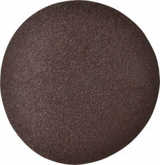 Made in USA - 9" Diam, 24 Grit Aluminum Oxide Adhesive PSA Disc - Very Coarse Grade, X Weighted Cloth Backing, For Low Speed Dual-Action Sanders, Random Orbital Sanders - Exact Industrial Supply