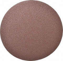 Made in USA - 12" Diam, 24 Grit Aluminum Oxide Adhesive PSA Disc - Very Coarse Grade, X Weighted Cloth Backing, For Low Speed Dual-Action Sanders, Random Orbital Sanders - Exact Industrial Supply