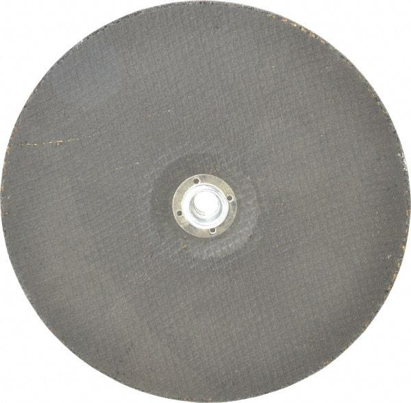 Norton - 9" Wheel Diam, 1/4" Wheel Thickness, 7/8" Arbor Hole, Type 27 Depressed Center Wheel - Aluminum Oxide, 6,600 Max RPM, Compatible with Angle Grinder - Exact Industrial Supply