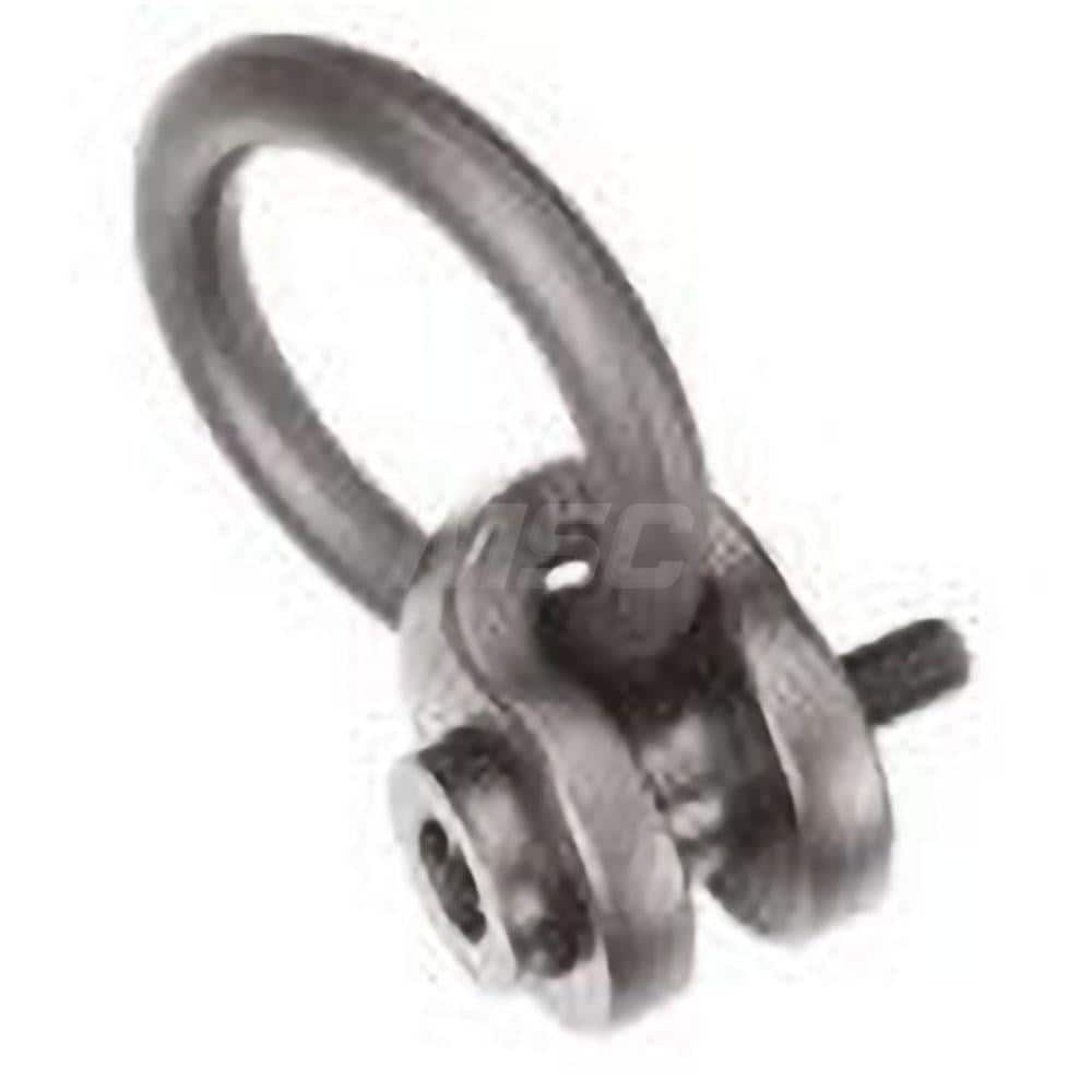 Side Pull Hoist Ring: 500 kg Working Load Limit M10 x 1.5 Thread Size, Alloy Steel