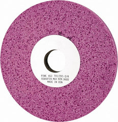 Grier Abrasives - 7" Diam x 1-1/4" Hole x 1/2" Thick, J Hardness, 46 Grit Surface Grinding Wheel - Exact Industrial Supply