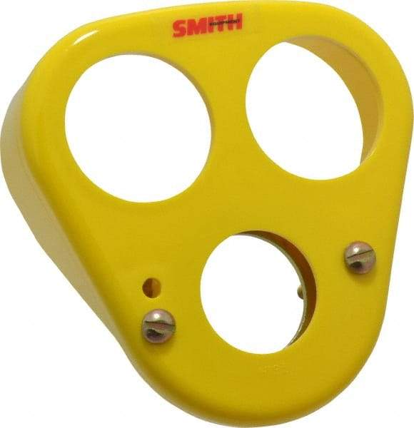 Miller-Smith - Yellow, Torch Regulator Guard - For All Gases - Exact Industrial Supply