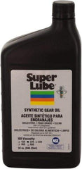Synco Chemical - 0.25 Gal Bottle, Synthetic Gear Oil - -45°F to 450°F, ISO 220 - Exact Industrial Supply