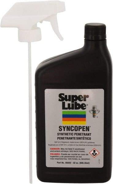 Synco Chemical - 32 oz Trigger Spray Bottle Synthetic Penetrant - Exact Industrial Supply