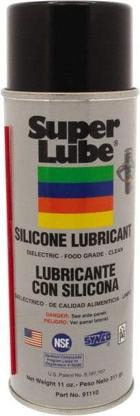 Synco Chemical - 11 oz Aerosol Silicone Lubricant - Food Grade - Exact Industrial Supply