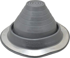 ITW Buildex - Metal Roof Flashing for 1/4 to 5" Pipe - 250°F Max Working Temp - Exact Industrial Supply