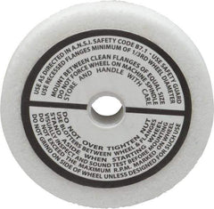 Grier Abrasives - 46 Grit Aluminum Oxide Type 1 Internal Grinding Wheel - 2-1/2" Diam x 3/8" Hole x 3/8" Thick, 12,987 Max RPM, Coarse Grade, J Hardness, Vitrified Bond - Exact Industrial Supply