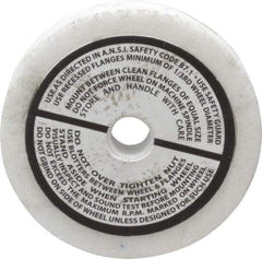 Grier Abrasives - 60 Grit Aluminum Oxide Type 1 Internal Grinding Wheel - 2-1/2" Diam x 3/8" Hole x 3/8" Thick, 12,987 Max RPM, Medium Grade, K Hardness, Vitrified Bond - Exact Industrial Supply