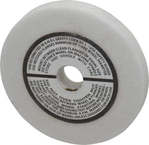 Grier Abrasives - 60 Grit Aluminum Oxide Type 1 Internal Grinding Wheel - 3" Diam x 1/2" Hole x 3/8" Thick, 10,823 Max RPM, Medium Grade, K Hardness, Vitrified Bond - Exact Industrial Supply
