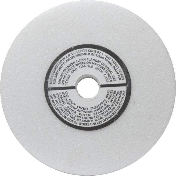 Grier Abrasives - 60 Grit Aluminum Oxide Type 1 Internal Grinding Wheel - 4" Diam x 1/2" Hole x 1/2" Thick, 8,100 Max RPM, Medium Grade, K Hardness, Vitrified Bond - Exact Industrial Supply