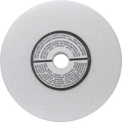 Grier Abrasives - 60 Grit Aluminum Oxide Type 1 Internal Grinding Wheel - 4" Diam x 1/2" Hole x 1/2" Thick, 8,100 Max RPM, Medium Grade, K Hardness, Vitrified Bond - Exact Industrial Supply