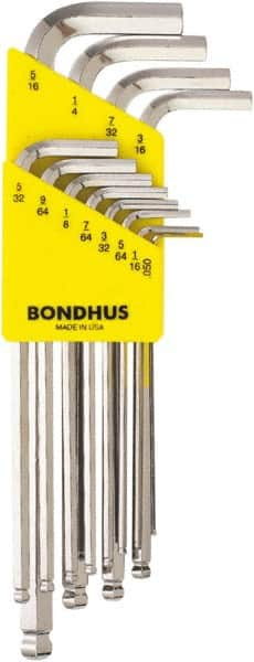 Bondhus - Hex Key Sets - Exact Industrial Supply