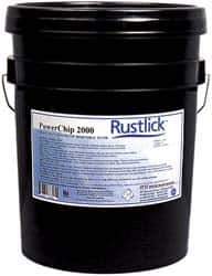Rustlick - Rustlick PowerChip 2000, 5 Gal Pail Cutting & Grinding Fluid - Synthetic, For Machining, Sawing - Exact Industrial Supply