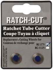 Anglo American - Cutter Replacement Cutting Wheel - Use with Ratch-Cut Ratcheting Tube Cutter - Exact Industrial Supply