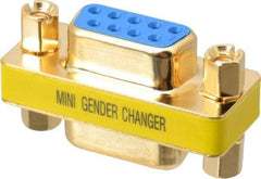 Tripp-Lite - Adapter/Gender Changer - DB9(F/F) Connector, Black - Exact Industrial Supply