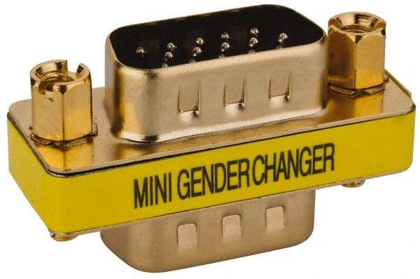 Tripp-Lite - Adapter/Gender Changer - HDDB15(M/M) Connector, Black - Exact Industrial Supply