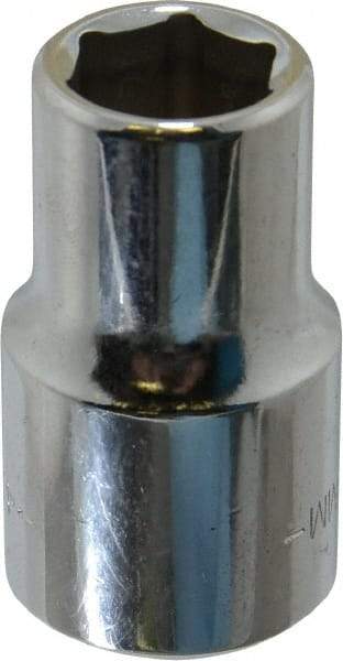 Blackhawk by Proto - 1/2" Drive, Standard Hand Socket - 6 Points, 1-1/2" OAL, Chrome Finish - Exact Industrial Supply