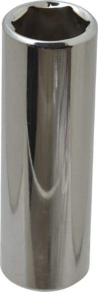 Blackhawk by Proto - 1/2" Drive, Deep Hand Socket - 6 Points, 3-3/32" OAL, Chrome Finish - Exact Industrial Supply