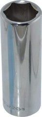 Blackhawk by Proto - 1/2" Drive, Deep Hand Socket - 6 Points, 3-3/32" OAL, Chrome Finish - Exact Industrial Supply