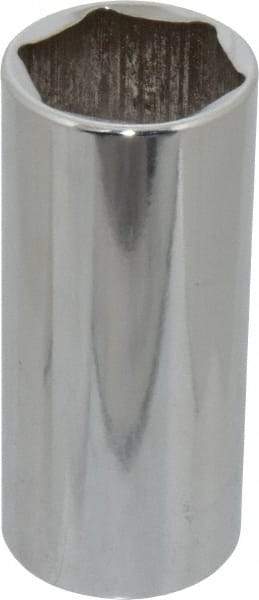 Blackhawk by Proto - 1/2" Drive, Deep Hand Socket - 6 Points, 3-3/32" OAL, Chrome Finish - Exact Industrial Supply