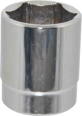 Blackhawk by Proto - 1", 1/2" Drive, Standard Hand Socket - 6 Points, 1-5/8" OAL, Chrome Finish - Exact Industrial Supply