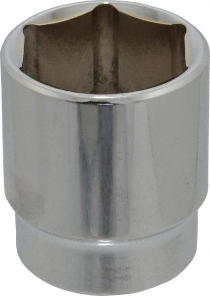 Blackhawk by Proto - 1-1/8", 1/2" Drive, Standard Hand Socket - 6 Points, 1-11/16" OAL - Exact Industrial Supply