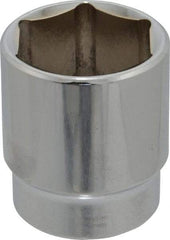 Blackhawk by Proto - 1-1/8", 1/2" Drive, Standard Hand Socket - 6 Points, 1-11/16" OAL - Exact Industrial Supply